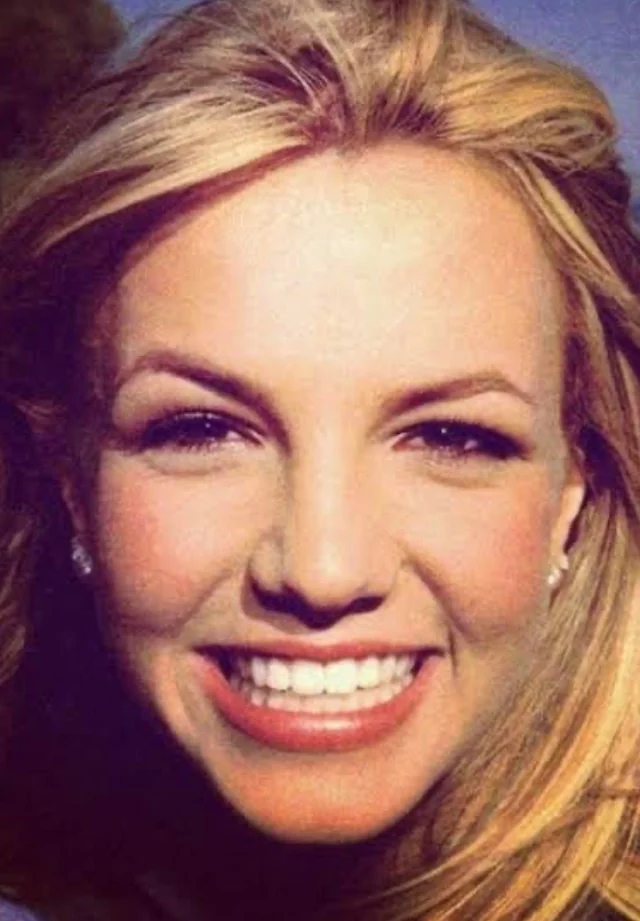 Britney Spears smile timeline